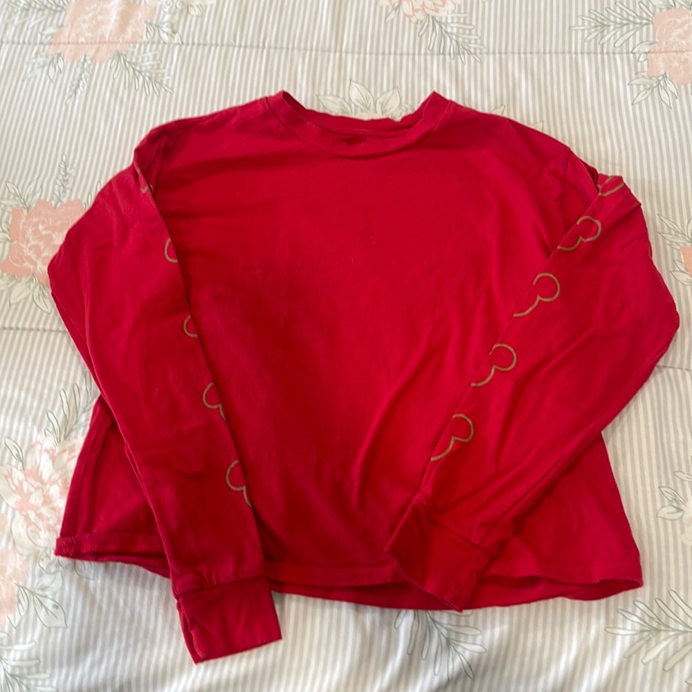 Crop top Mickey Mouse long sleeve